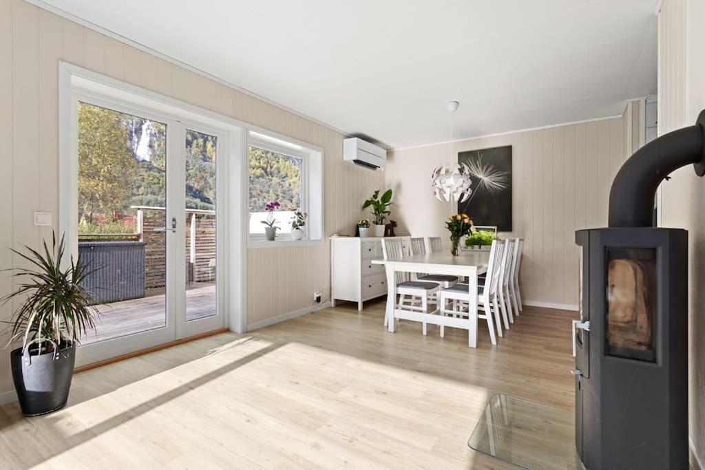 Villa Fint Hus I Flam Aurland Esterno foto